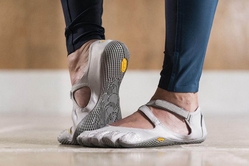 Vibram FiveFingers Dame Løbesko Sølv - V-Soul - 4072KWSFD